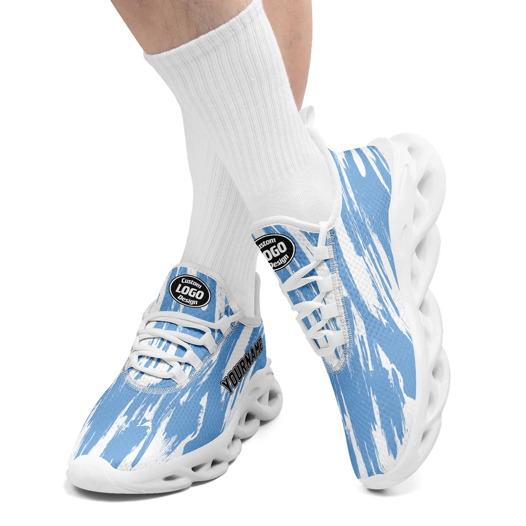 Custom 2026 World Cup Argentina Sneakers DIY Country Flag Running Shoes Lightweight Sport Shoes Gift for Football Fans Personalized Team Name and Logo FN003-F027086-3