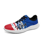 Custom South Korea 2026 World Cup Sneakers DIY Country Flag Running Shoes Lightweight Sport Shoes Gift for Football Fans Personalized Team Name and Logo FN062-F009110-2