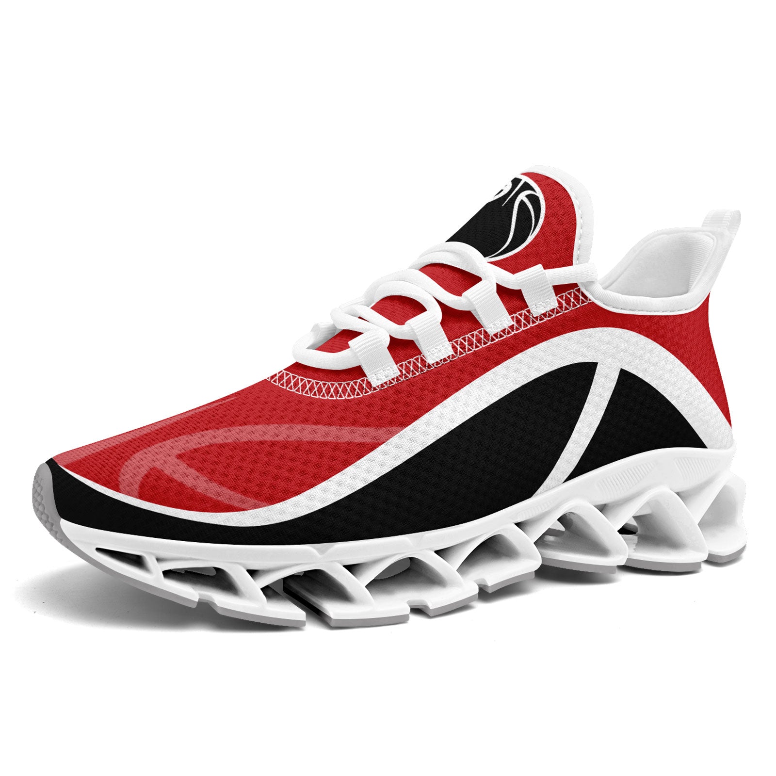 Custom Red Black Maxsoul Shoes Personalized Sneaker FN003XD-D020391-2