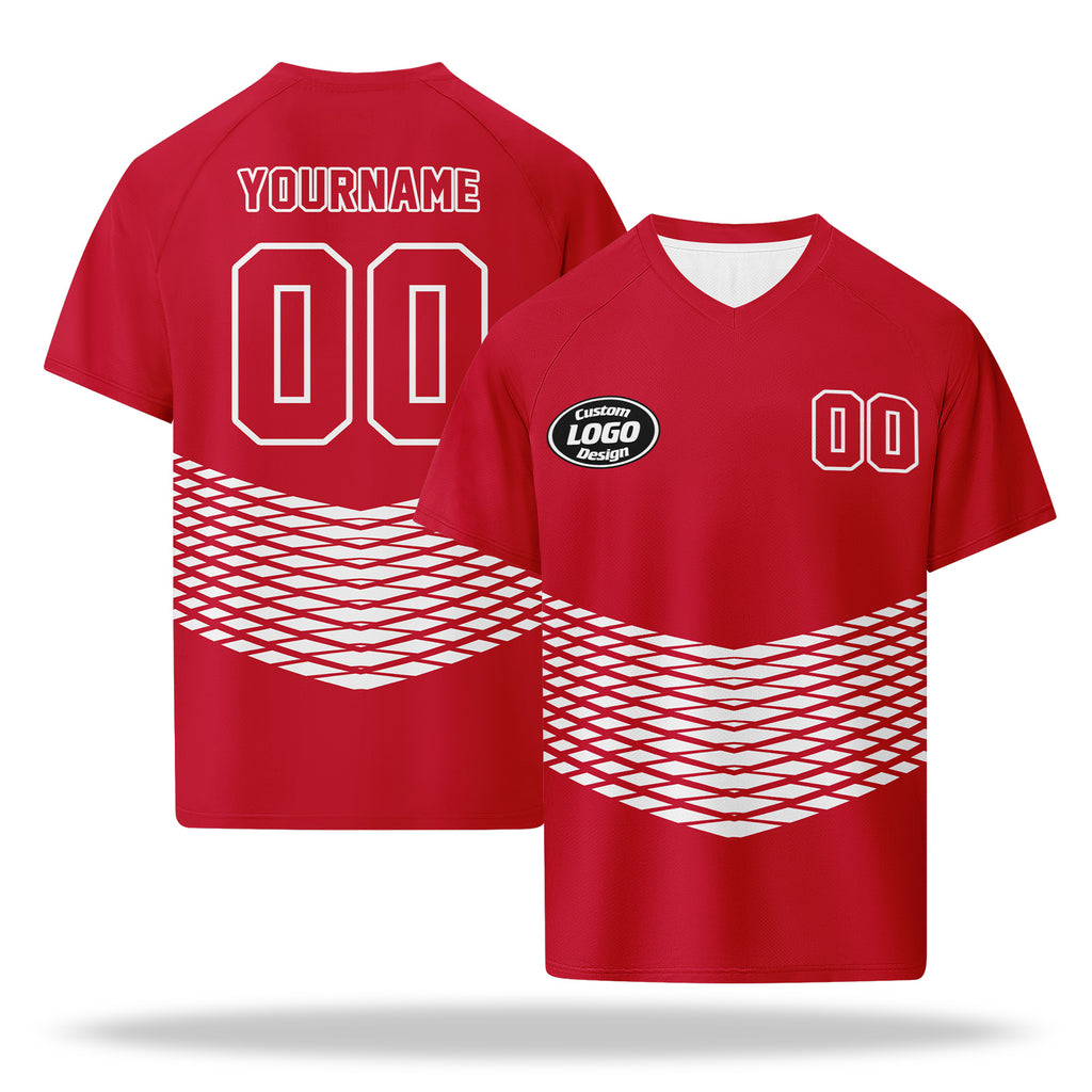 Custom 2026 World Cup Austria High Quality Soccer Stadium Version Jersey Sneakers Sports Shoes and Hat Combo Offer Personalized Team Name and Logo ZH-F027104-5