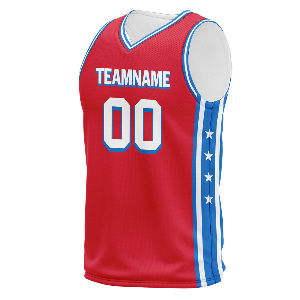 Custom Red Classic Style Sports Uniform Basketball Jersey BBJ01-bd0a70bb