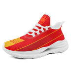 Custom Spain 2026 World Cup Sneakers DIY Country Flag Running Shoes Lightweight Sport Shoes Gift for Football Fans Personalized Team Name and Logo FN079-F020028-4