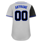 Custom Black Gray Skull Fashion Personalized Authentic Baseball Jersey BSBJ01-D017144