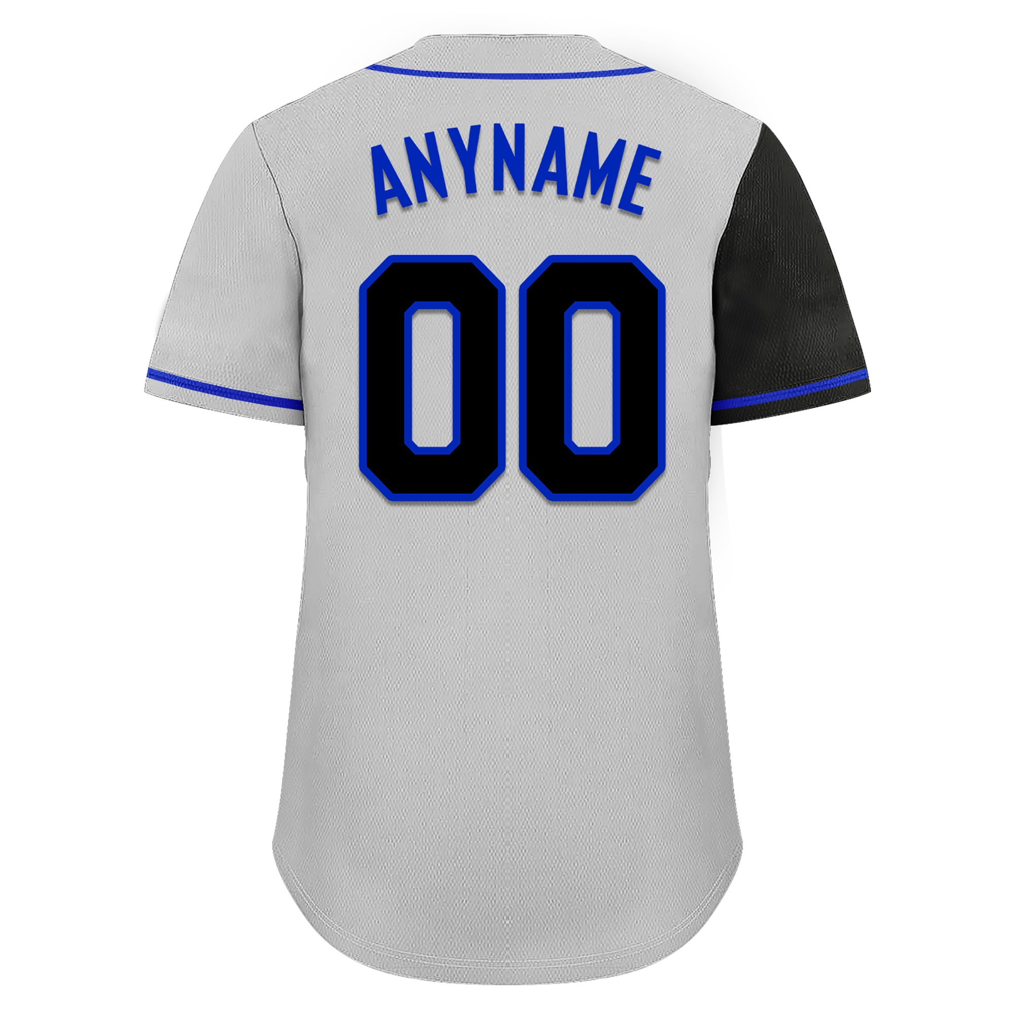 Custom Black Gray Skull Fashion Personalized Authentic Baseball Jersey BSBJ01-D017144