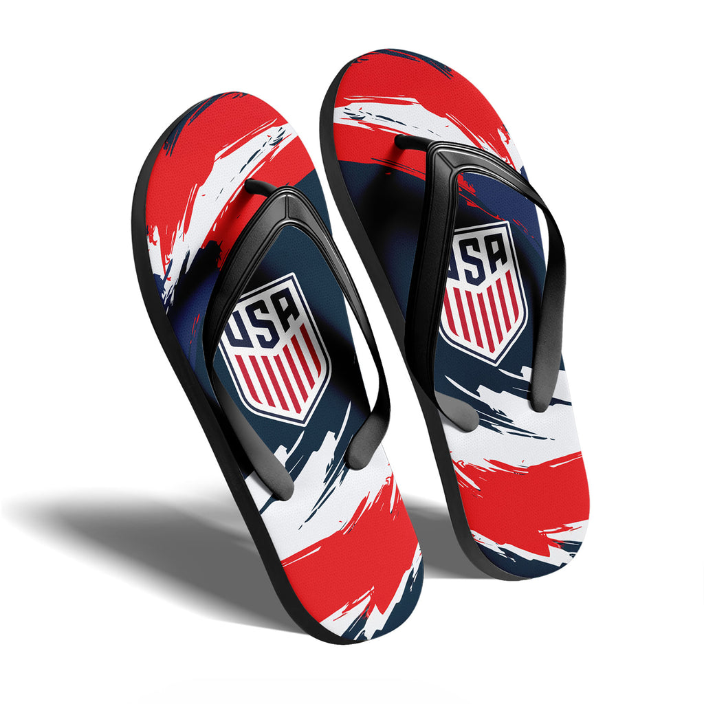 Custom United States 2026 World Cup Sneakers DIY Country Flag Running Shoes Lightweight Sport Shoes Gift for Football Fans Personalized Team Name and Logo FN058-F028041-18