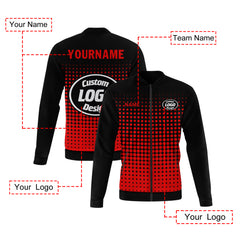 Custom Jacket Bomber Full-Snap Varsity Letterman Personalized Jacket PR092-D020346-8