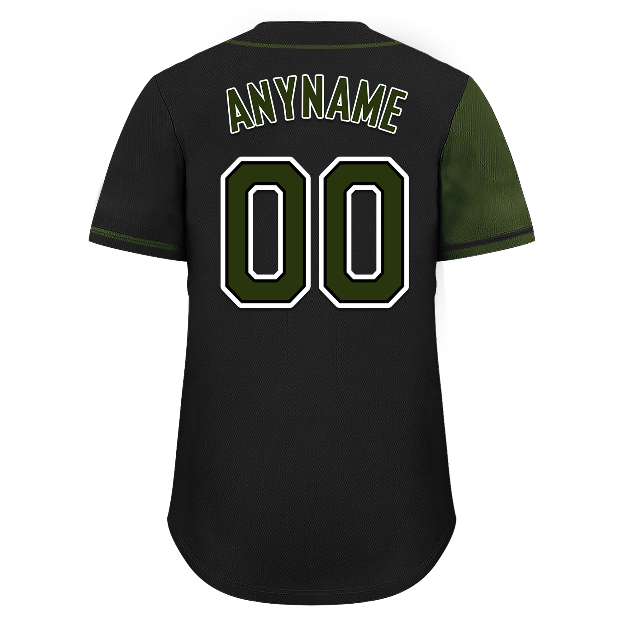 Custom Green Black Skull Fashion Personalized Authentic Baseball Jersey BSBJ01-D017152