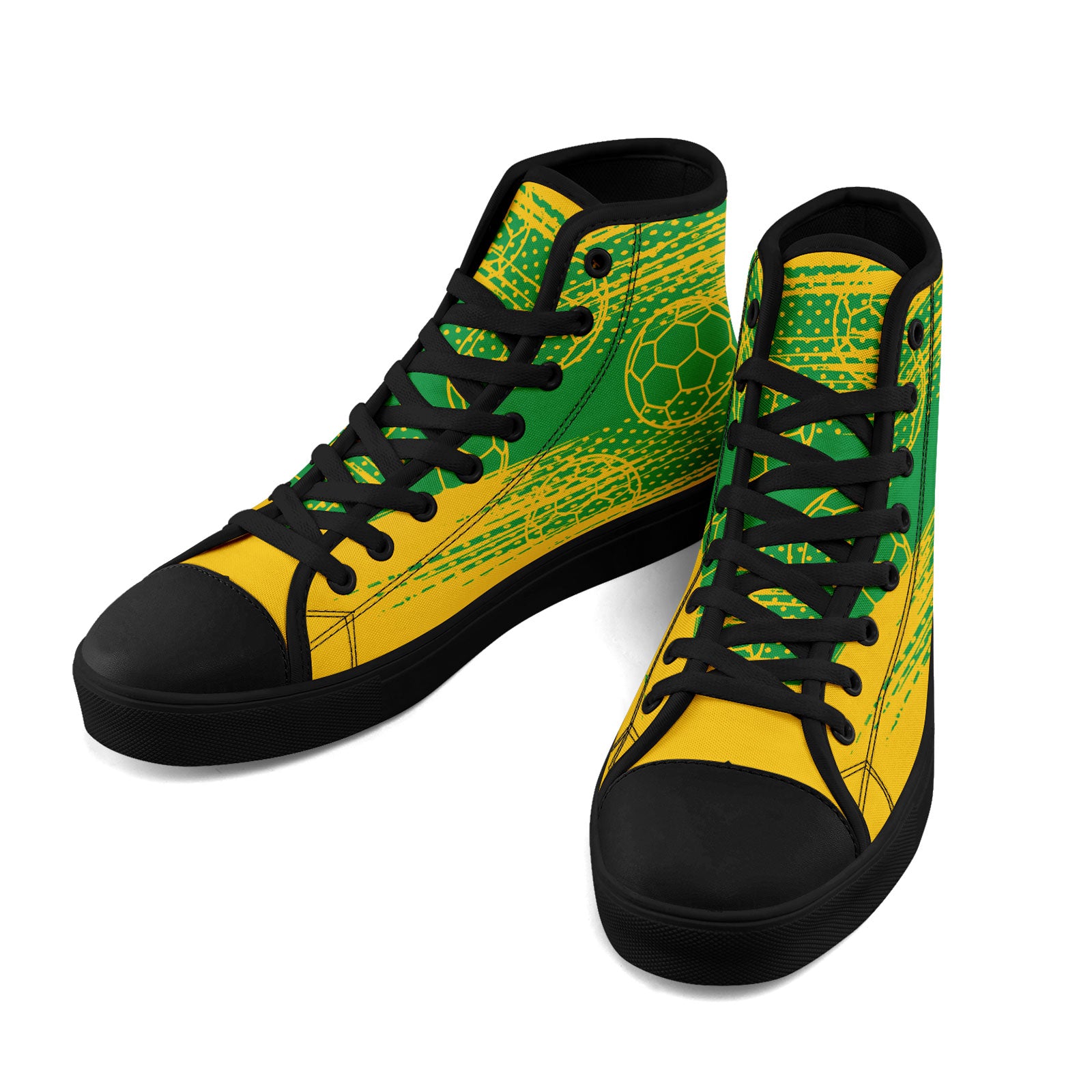 Custom 2026 World Cup Brazil Sneakers DIY Country Flag Running Shoes Lightweight Sport Shoes Gift for Football Fans Personalized Team Name and Logo FN024-F027092-5
