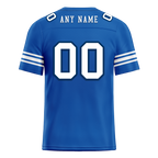 Custom Blue Classic Style Personalized Authentic Football Jersey FBJ02-bd0a700f