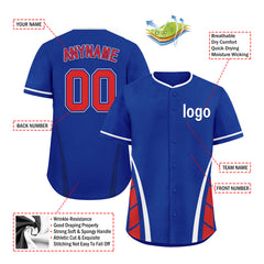 Custom Illinois Personalized Authentic Baseball Jersey BSBJ01-E06042-6Q