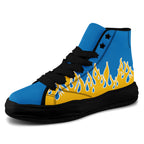 Custom Blue Yellow Los Angeles Football Jersey and Firesoul Sports Shoes Combo Offer Personalized Combo ZH-D020273-22