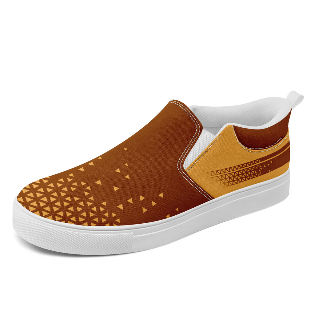 Custom Canvas Sneakers Personalized Slip On Shoes FN071-E023042-2
