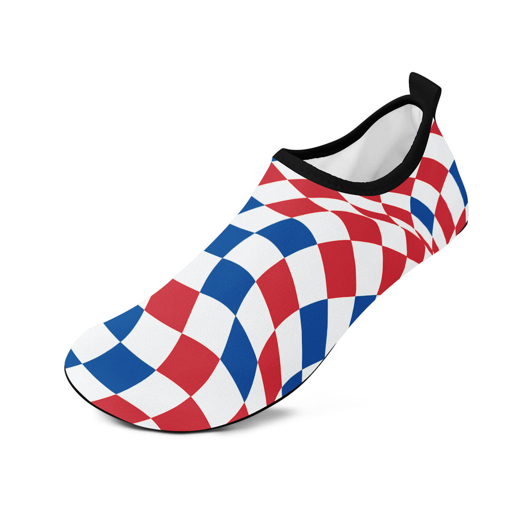 Custom South Korea 2026 World Cup Sneakers DIY Country Flag Running Shoes Lightweight Sport Shoes Gift for Football Fans Personalized Team Name and Logo FN086-F009141-4