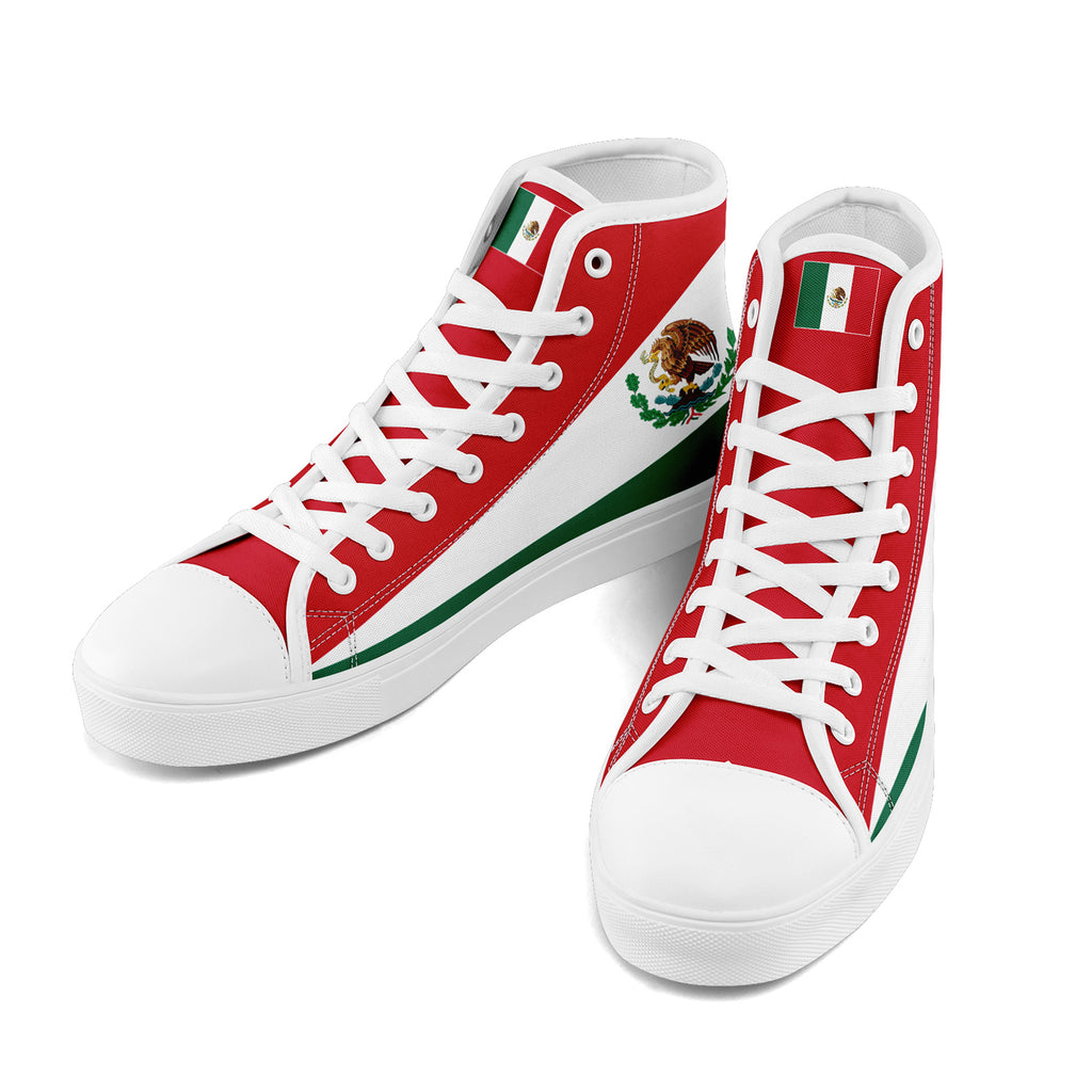 Custom 2026 World Cup Mexico Sneakers DIY Country Flag Running Shoes Lightweight Sport Shoes Gift for Football Fans Personalized Team Name and Logo FN024-F023059-4