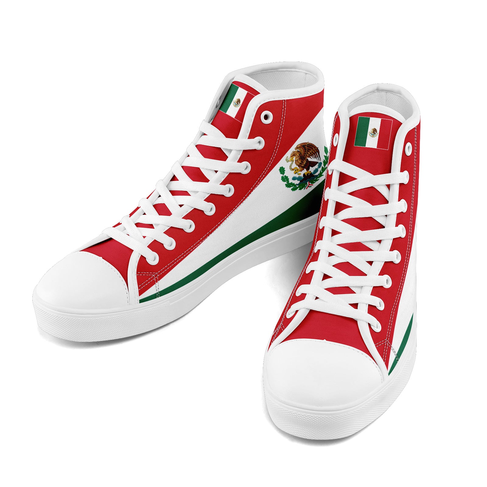 Custom 2026 World Cup Mexico Sneakers DIY Country Flag Running Shoes Lightweight Sport Shoes Gift for Football Fans Personalized Team Name and Logo FN024-F023059-4