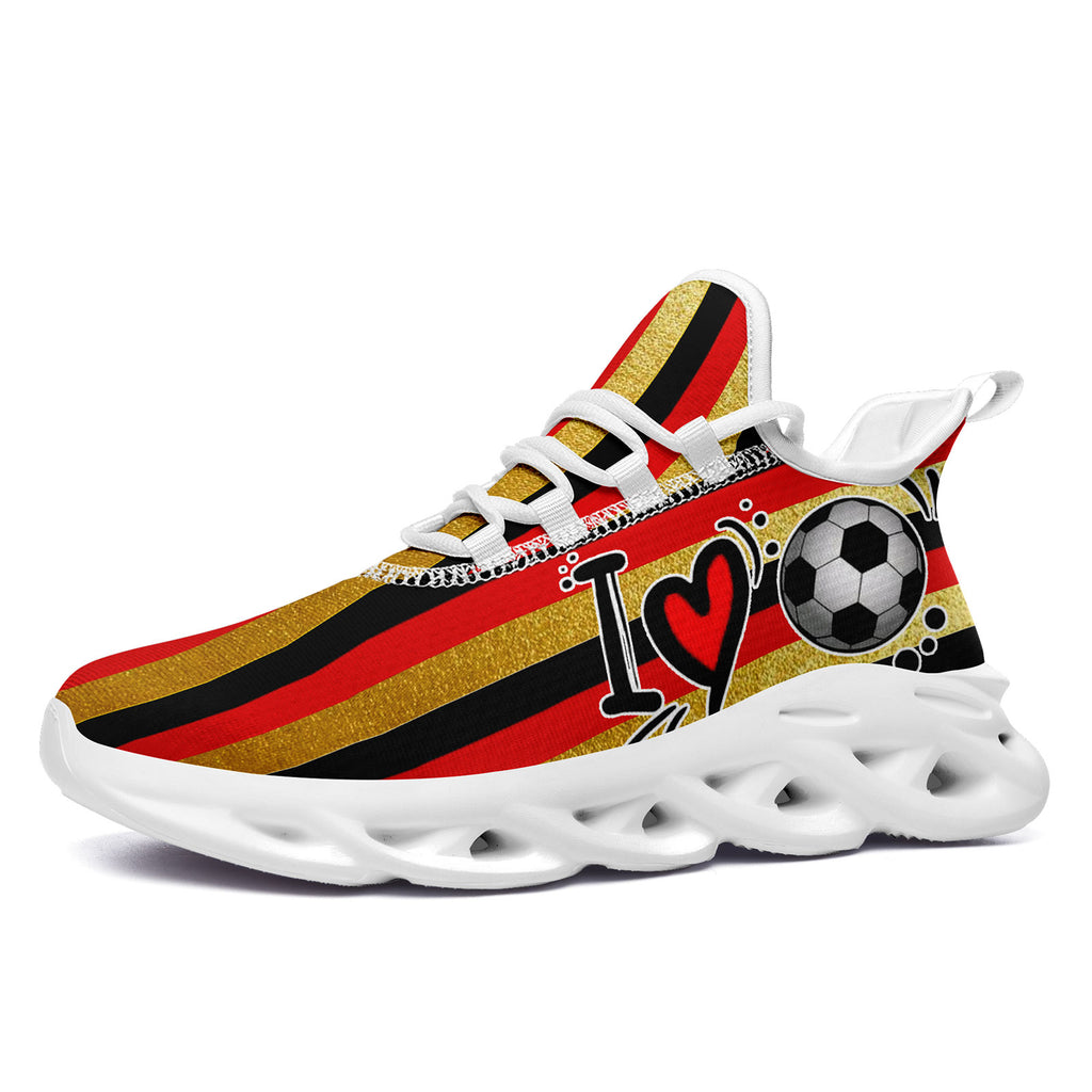 Custom Germany 2026 World Cup Sneakers DIY Country Flag Running Shoes Lightweight Sport Shoes Gift for Football Fans Personalized Team Name and Logo FN003-F025035-8