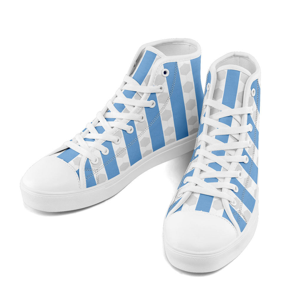 Custom 2026 World Cup Argentina Sneakers DIY Country Flag Running Shoes Lightweight Sport Shoes Gift for Football Fans Personalized Team Name and Logo FN024-F027093-2