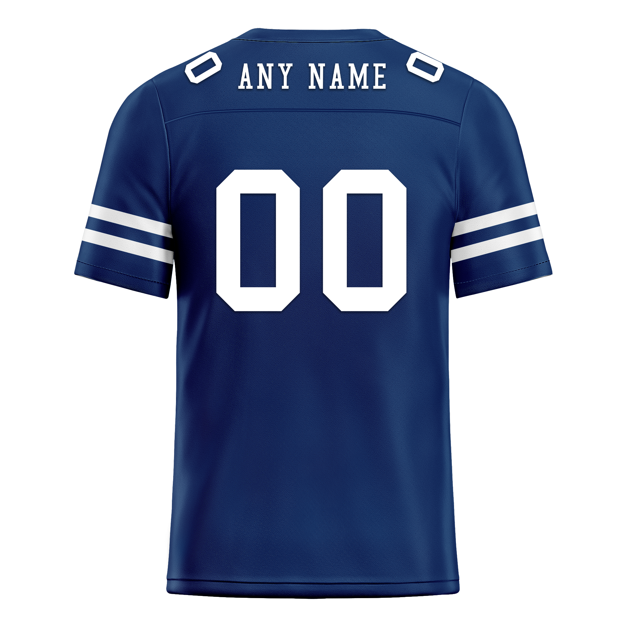 Custom Blue Classic Style Personalized Authentic Football Jersey FBJ02-bd0a70bf