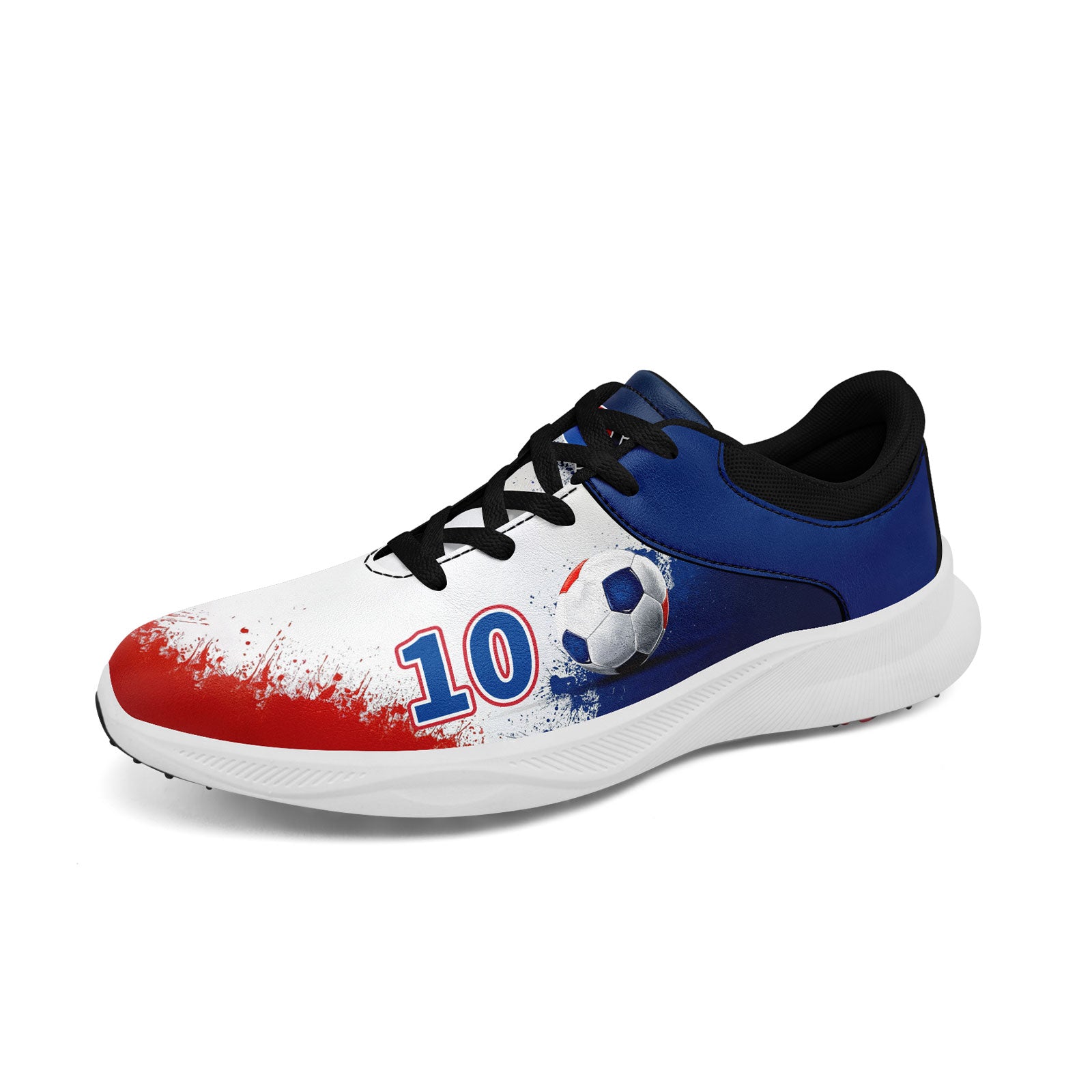 Custom South Korea 2026 World Cup Sneakers DIY Country Flag Running Shoes Lightweight Sport Shoes Gift for Football Fans Personalized Team Name and Logo FN062-F009110-3