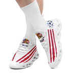 Custom United States 2026 World Cup Sneakers DIY Country Flag Running Shoes Lightweight Sport Shoes Gift for Football Fans Personalized Team Name and Logo FN003-F028035-2