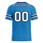 Custom Blue White Classic Style Personalized Authentic Football Jersey FBJ02-bd0a700c