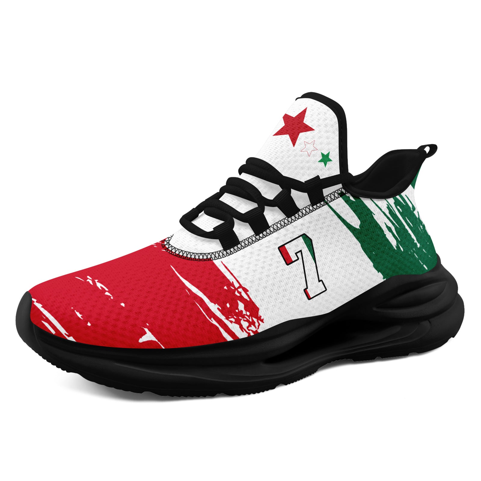 Custom 2026 World Cup Mexico Sneakers DIY Country Flag Running Shoes Lightweight Sport Shoes Gift for Football Fans Personalized Team Name and Logo FN079-F023084-7