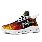 Custom Germany 2026 World Cup Sneakers DIY Country Flag Running Shoes Lightweight Sport Shoes Gift for Football Fans Personalized Team Name and Logo FN003-F025035-4