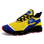 Custom Curaçao 2026 World Cup Sneakers DIY Country Flag Running Shoes Lightweight Sport Shoes Gift for Football Fans Personalized Team Name and Logo FN003XD-F009091-1
