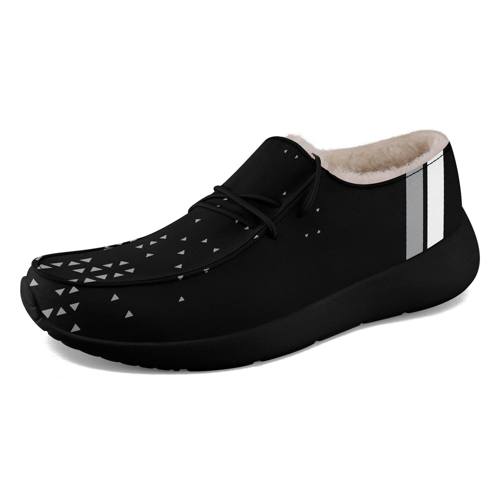 Custom Black Gray Las Vegas Shoes Personalized Sneaker FN042-D020279-20