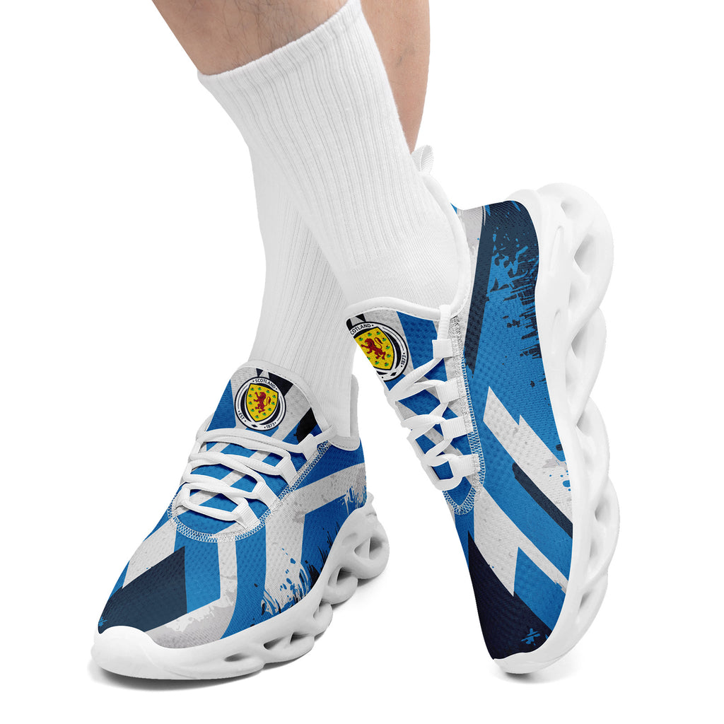 Custom Scotland 2026 World Cup Sneakers DIY Country Flag Running Shoes Lightweight Sport Shoes Gift for Football Fans Personalized Team Name and Logo FN003-F020027-5
