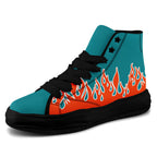 Custom Green Orange Miami Football Jersey and Firesoul Sports Shoes Combo Offer Personalized Combo ZH-D020273-24