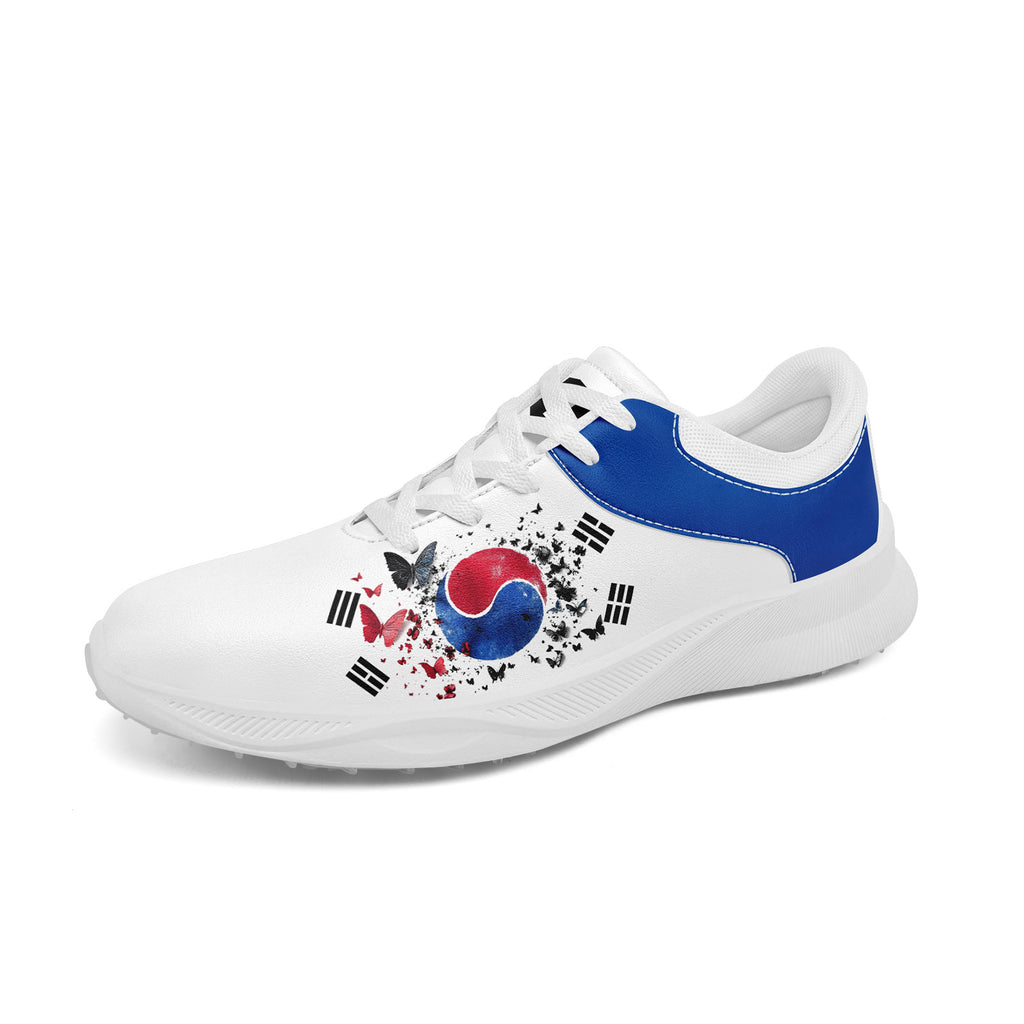 Custom South Korea 2026 World Cup Sneakers DIY Country Flag Running Shoes Lightweight Sport Shoes Gift for Football Fans Personalized Team Name and Logo FN062-F009110-4