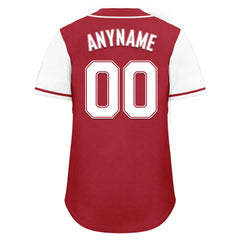 Custom Burgundy White Raglan Sleeves Personalized Authentic Baseball Jersey BSBJ01-D020200-18