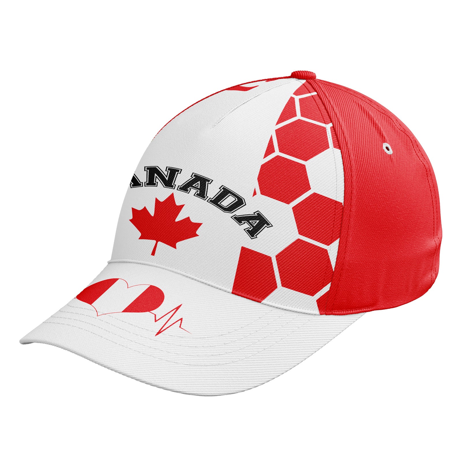 Personalized 2026 Canada Soccer Fan Hat - Add Your Name & Design Custom 2026 Football Tournament Hat YW061-F023093-3