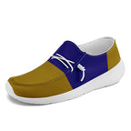 Custom Purple Yellow Baltimore Jacket and Sports Shoes Combo Offer Personalized Combo ZH-D020294-2