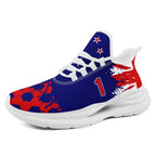 Custom 2026 World Cup New Zealand Sneakers DIY Country Flag Running Shoes Lightweight Sport Shoes Gift for Football Fans Personalized Team Name and Logo FN079-F027081-1