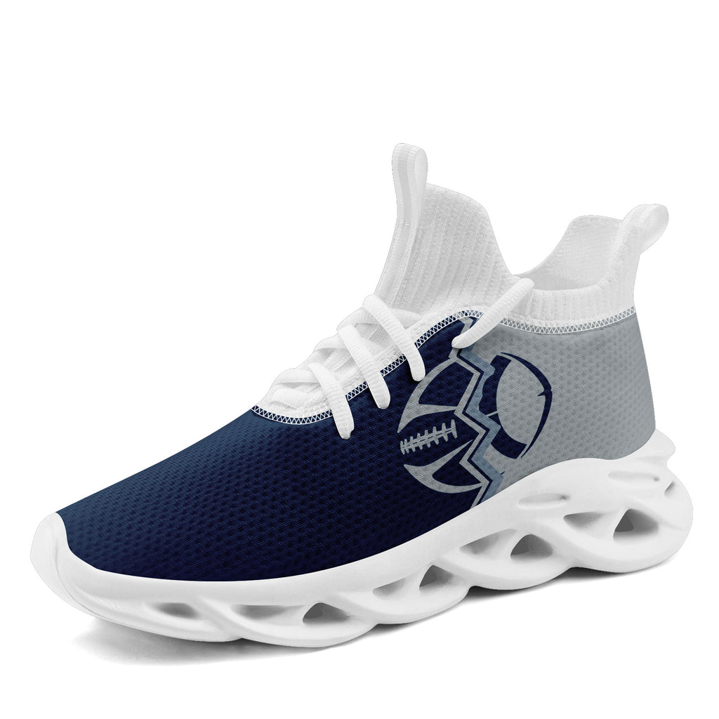 Custom Blue Grey Washington MaxSoul Shoes and Hat Combo Offer Personalized Combo ZH-D028017-14