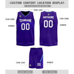 Custom Purple City Edition Personalized Sports Uniform Authentic Basketball Jersey BBJ01-D06101-29