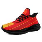 Custom Spain 2026 World Cup Sneakers DIY Country Flag Running Shoes Lightweight Sport Shoes Gift for Football Fans Personalized Team Name and Logo FN079-F020028-4