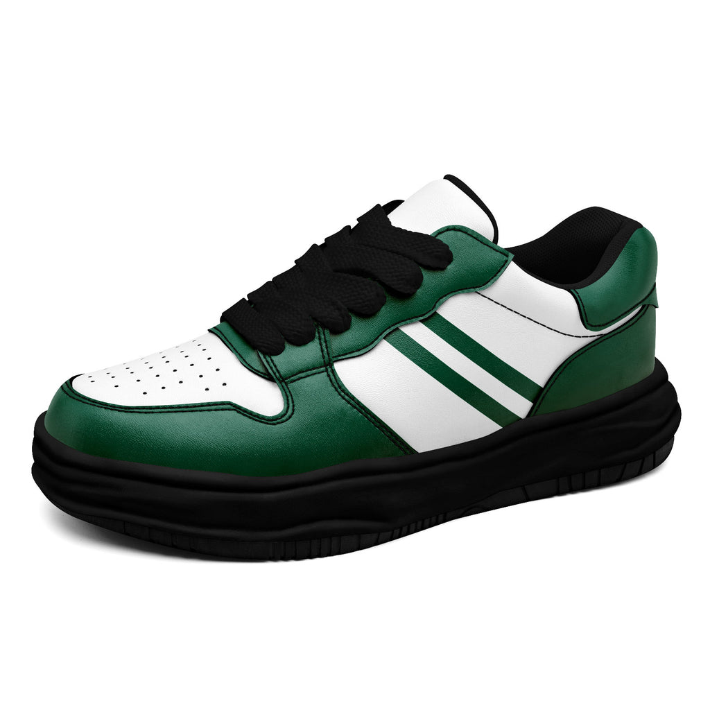 Custom Green White New York Shoes Personalized Sneaker FN032-D020389-28
