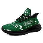 Custom Saudi Arabia 2026 World Cup Sneakers DIY Country Flag Running Shoes Lightweight Sport Shoes Gift for Football Fans Personalized Team Name and Logo FN079-F009093-2