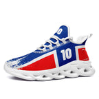 Custom 2026 World Cup Norway Sneakers DIY Country Flag Running Shoes Lightweight Sport Shoes Gift for Football Fans Personalized Team Name and Logo FN003-F027078-7