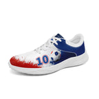 Custom South Korea 2026 World Cup Sneakers DIY Country Flag Running Shoes Lightweight Sport Shoes Gift for Football Fans Personalized Team Name and Logo FN062-F009110-3