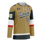 Custom Yellow Personalized Hockey Jersey HCKJ01-D0a70de