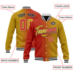 Custom Gradient Fashion Jacket Bomber Full-Snap Varsity Letterman Personalized Jacket FZ005-D028015-18