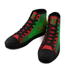Custom Morocco 2026 World Cup Sneakers DIY Country Flag Running Shoes Lightweight Sport Shoes Gift for Football Fans Personalized Team Name and Logo FN024-F009090-4