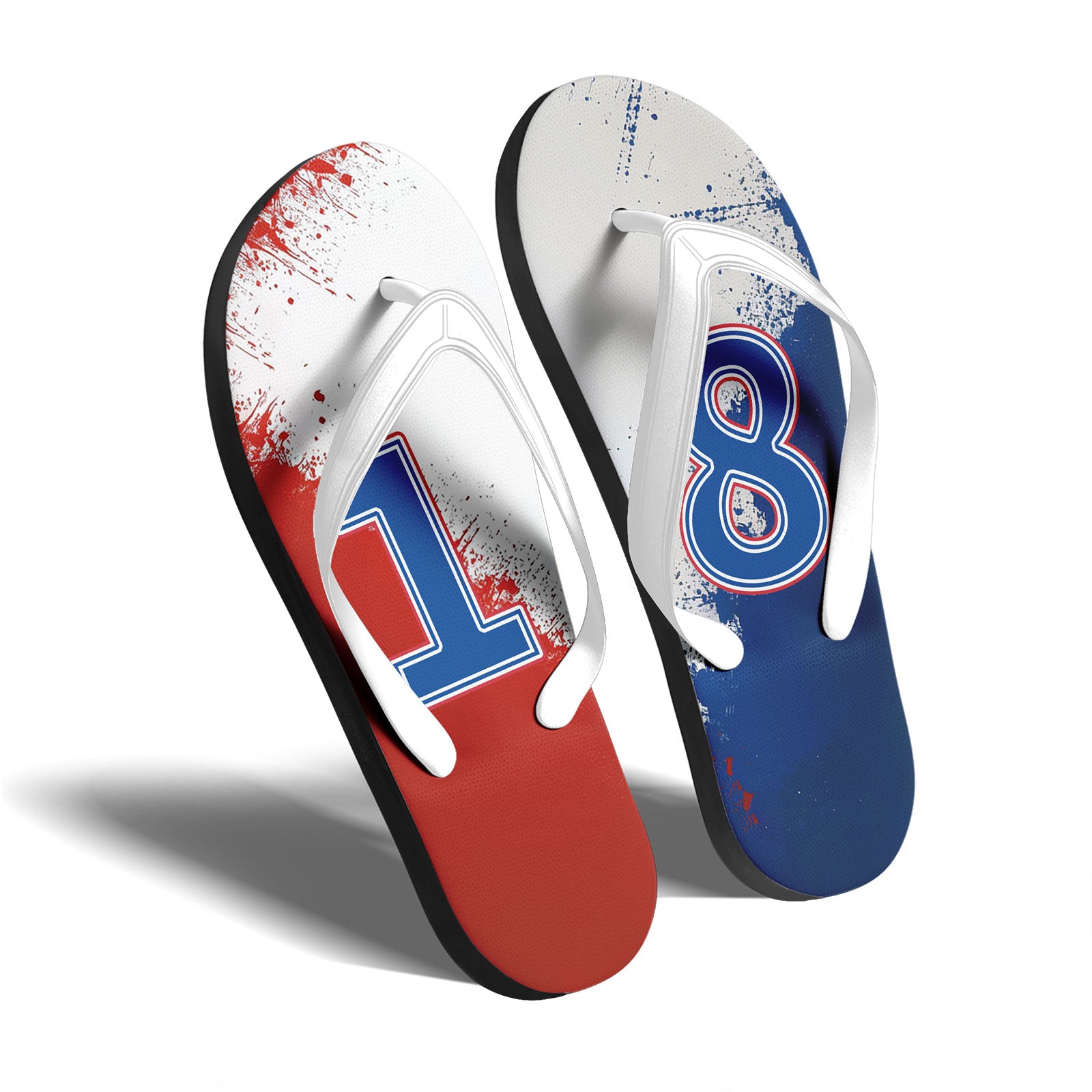 Custom South Korea 2026 World Cup Sneakers DIY Country Flag Running Shoes Lightweight Sport Shoes Gift for Football Fans Personalized Team Name and Logo FN058-F009109-4