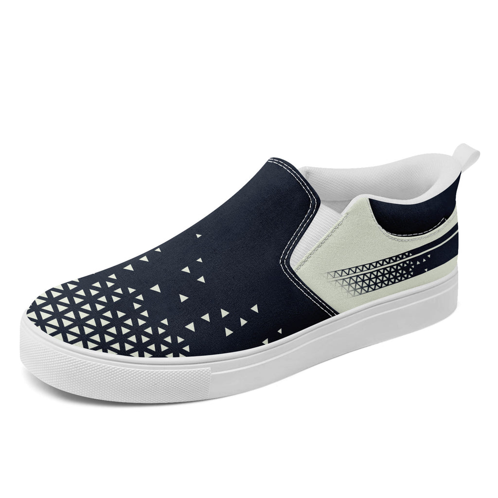 Custom Canvas Sneakers Personalized Slip On Shoes FN071-E023042-8