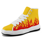 Custom Red Yellow Kansas City Football Jersey and Firesoul Sports Shoes Combo Offer Personalized Combo ZH-D020273-18