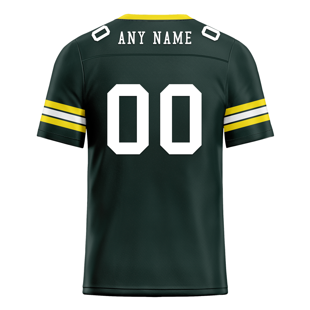 Custom Green Classic Style Personalized Authentic Football Jersey FBJ02-bd0a7007